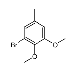1-bromo-2,3-dimethoxy-5-methylbenzene结构式