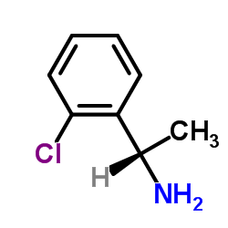 (S)-2-氯-A-甲基-苯甲胺结构式