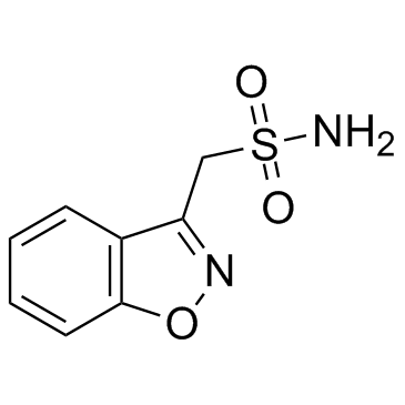 唑尼沙胺结构式