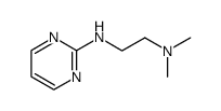 N-[2-(dimethylamino)ethyl]pyrimidin-2-amine结构式