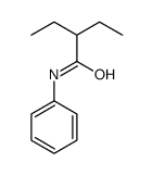2-ethyl-N-phenylbutanamide结构式