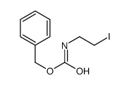 (2-碘乙基)氨基甲酸苄酯结构式