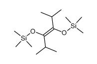 2,5-dimethyl-3,4-bis-trimethylsilanyloxy-hex-3-ene结构式