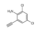 2,4-dichloro-6-ethynylaniline结构式