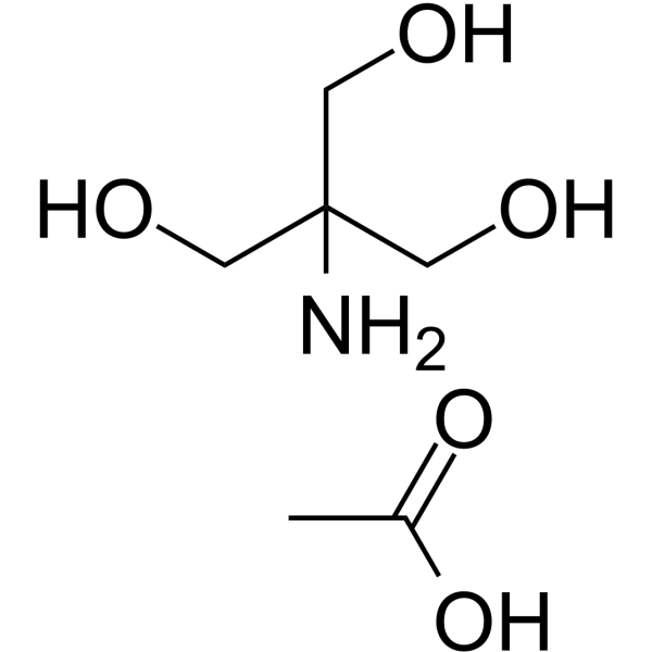 三羟甲基氨基甲烷醋酸盐结构式