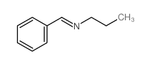 1-Propanamine, N- (phenylmethylene)-结构式
