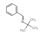 N-苯亚甲基叔丁胺结构式