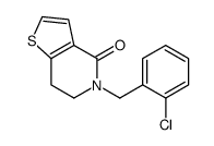 4-氧噻氯匹定-d4结构式