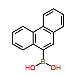 9-菲硼酸结构式
