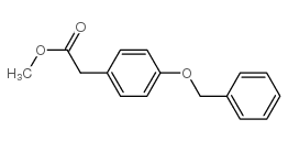 4-苄氧基苯基乙酸甲酯结构式