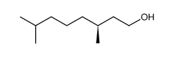 S-3,7-Dimethyl-1-octanol结构式