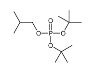ditert-butyl 2-methylpropyl phosphate结构式