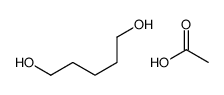 acetic acid,pentane-1,5-diol结构式