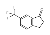 6-(三氟甲基)-1-茚酮结构式