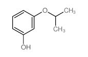 Phenol,3-(1-methylethoxy)-结构式