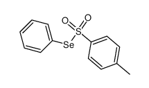 Tosylphenyl selenide结构式
