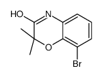 8-Bromo-2,2-dimethyl-4H-benzo[1,4]oxazin-3-one结构式