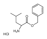 benzyl (2R)-2-amino-4-methylpentanoate,hydrochloride结构式