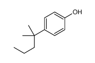 4-(2-methylpentan-2-yl)phenol结构式