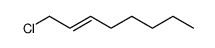 (E)-1-chloro-2-octene结构式