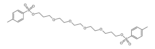 1,16-bis (4-toluenesulfonyloxy)-4,7,10,13-tetraoxahexadecane结构式