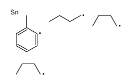 TRIBUTYL(2-METHYLPHENYL)STANNANE结构式