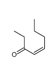 (E)-oct-4-en-3-one结构式