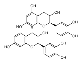 fisetinidol-(4a8)-catechin结构式