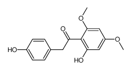 2,4'-dihydroxy-4,6-dimethoxy-deoxybenzoin结构式