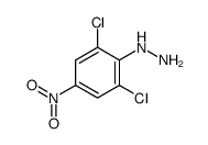 (2,6-dichloro-4-nitrophenyl)hydrazine结构式