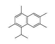 1-isopropyl-2,4,6,7-tetramethyl-naphthalene结构式
