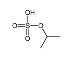 isopropyl hydrogen sulphate结构式