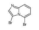 3,5-二溴咪唑并[1,2-a]吡啶结构式