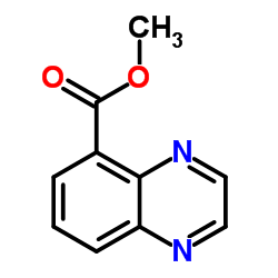 喹噁啉-5-羧酸甲酯结构式