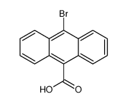 10-溴蒽-9-羧酸结构式