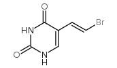 (E)-5-(2-溴乙烯基)-2-脱氧尿苷结构式