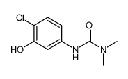 N-(4-chloro-3-hydroxyphenyl)-N',N'-dimethylurea结构式