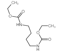 Carbamic acid,N,N'-1,4-butanediylbis-, C,C'-diethyl ester结构式