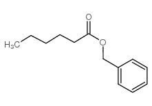 己酸苄酯结构式