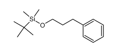1-(tert-butyldimethylsilyl)oxy-3-phenylpropane结构式