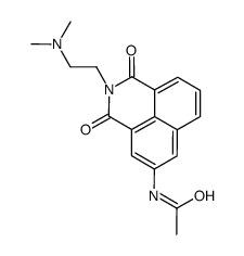 N-乙酰天冬酰胺结构式