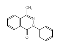 4-methyl-2-phenylphthalazin-1-one结构式