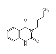 2,4(1H,3H)-Quinazolinedione,3-butyl-结构式