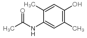 N-(4-hydroxy-2,5-dimethyl-phenyl)acetamide结构式
