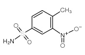 4-甲基-3-硝基苯磺酰氨结构式