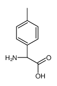 (2R)-2-氨基-2-(4-甲基苯基)乙酸结构式