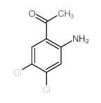 乙酮,1-(2-氨基-4,5-二氯苯基)-结构式