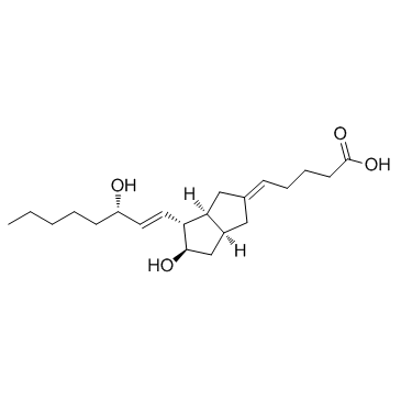 碳环素(碳环PGI 2)结构式