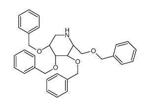 脱氧野霉素 四苄基醚结构式
