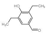 3,5-二乙基-4-羟基苯甲醛结构式